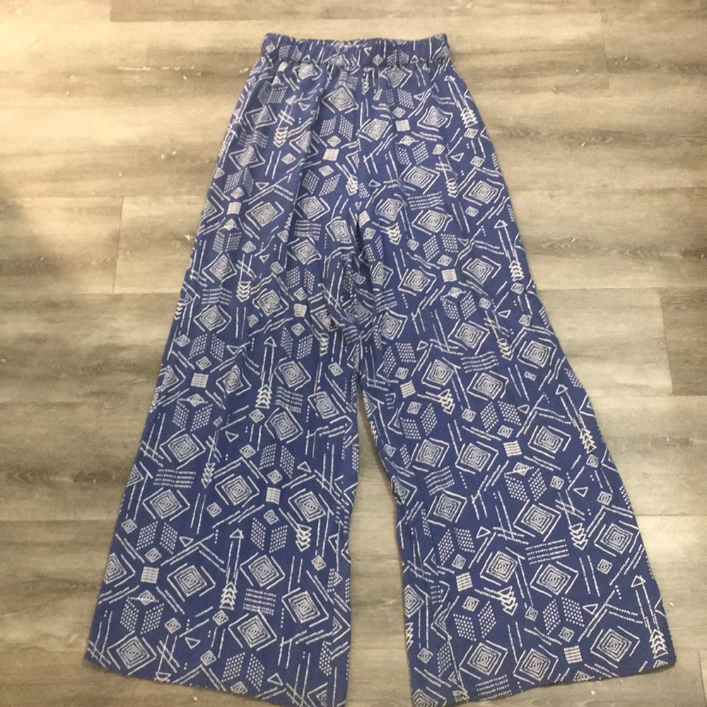 Boho Wide Legged Pants Sz Small Free People Vibes